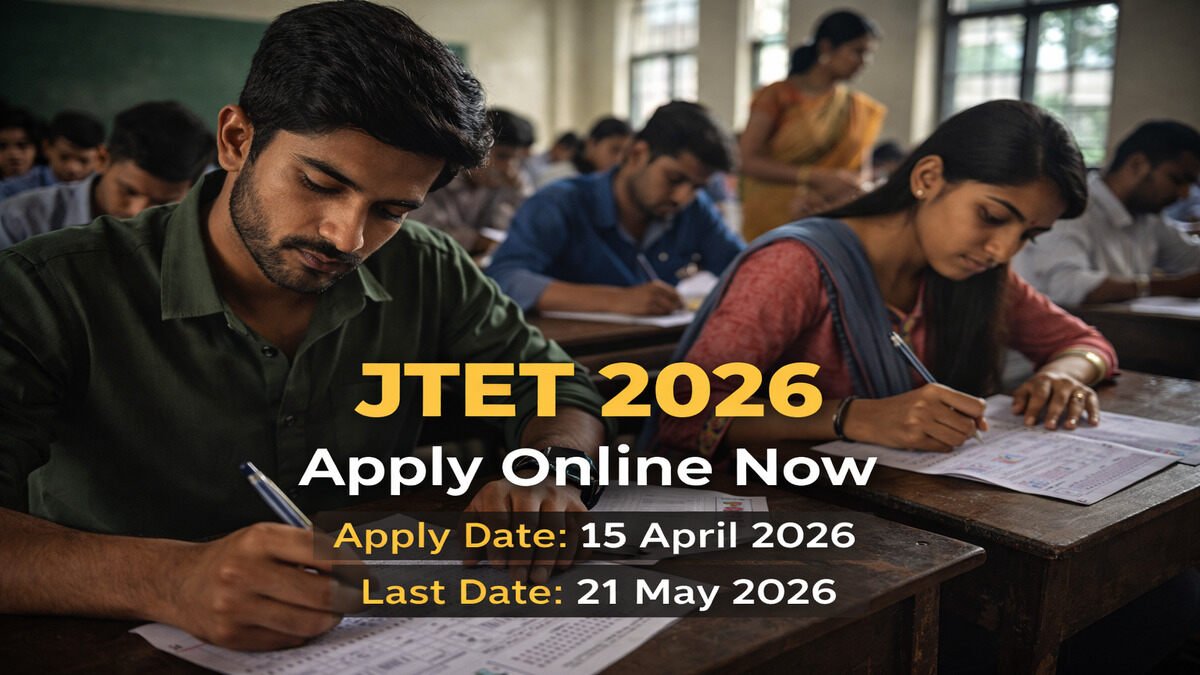 Jharkhand TET JTET Notification 2026