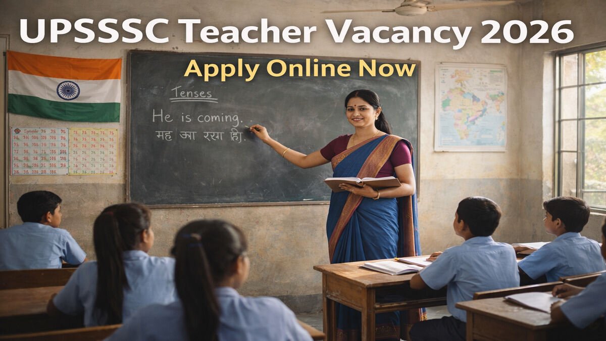 UPSSSC Teacher Cadre JTC Online Form 2026